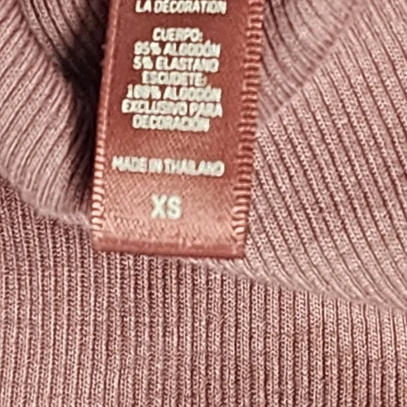 SKIMS COTTON RIB BODYSUIT/ ROSE CLAY/ NWT - Picture 11 of 16